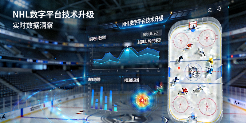 NHL数字平台技术升级展示现代化数据界面和实时统计图表